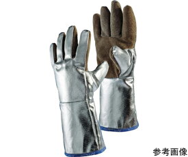 JUTEC 耐熱手袋　アルミナイズドレザー　XL H05LA238-W2 1双