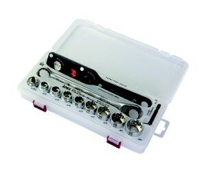 アネックスツール アネックス オフセットアダプター ラチェットレンチ ソケットセット AOA-19S3 1セット