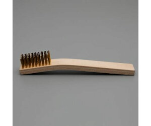 アズワン 柄付ブラシ(真鍮) 19×210mm EA109BA-41 1本