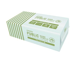 王子ネピア ペーパータオル パブリックハンドタオルフレッシュM 200枚 79717 1ケース(6000枚入)