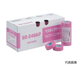 �J������H�� �V�[�����O�e�[�v�Z���t�N���[�j���O�p�}�X�L���O�e�[�v SB246KP��15mm×����18m �s���N SB246KPJAN-15 1�p�b�N(8����)