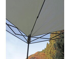 アズワン 四脚テント（カーキ） 2.4×2.4m EA915-103 1個