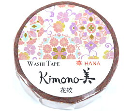 カミイソ産商 kimono美 花紋 15mm×7m巻 GR-1053 1個