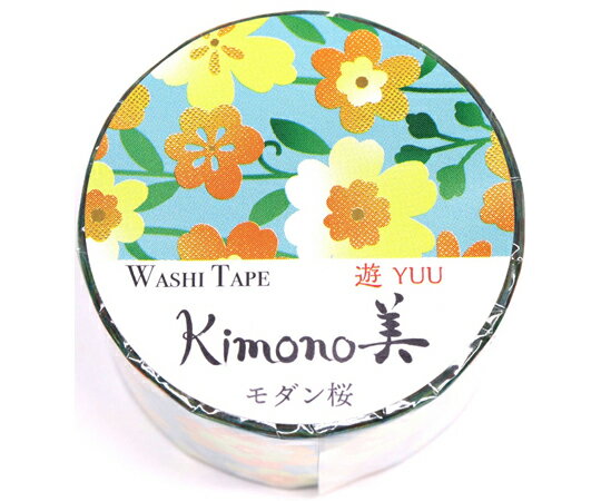 カミイソ産商 kimono美 モダン桜 25mm×5m巻 GR-2032 1個