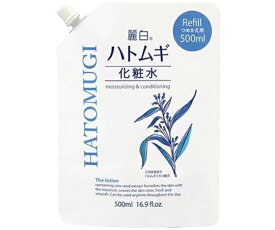 熊野油脂 麗白 ハトムギ化粧水 詰替 500mL 1個