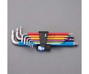 AY [Ball Hex-Plus] L[`iXeXj5/64"-3/8" EA573WS-180 1Zbg