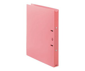 【PLUS】 ファイル たすけあ 利用者カルテ リングファイル ピンク FL-808RF(98089)