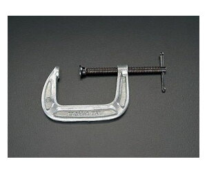 エスコ 0-50mm/28mmシャコ万力 EA526WB-50 1個