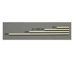 �G�X�R #2×6.0mm×300mm [+-]�h���C�o�[�r�b�g EA611KR-224 1�{