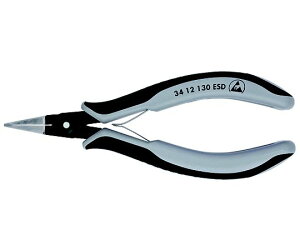 KNIPEX 135mm 精密用プライヤー(ESD/平) EA537KV-1 1個