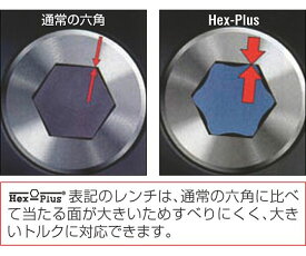 エスコ [Hex-Plus]キーレンチ(ロング) 12×250mm EA573WM-12 1本