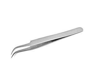 エスコ 精密用ピンセット(ステンレス製) 0.2×120mm/7 EA595AK-40 1本