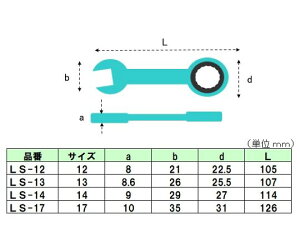 �G�X�R �M�A�����`(�X�^�r�[)�@14mm EA614LS-14 1��