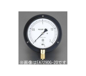 �G�X�R ���͌v G3/8/100mm/0-5.0MPa �Εt EA729DH-50 1��