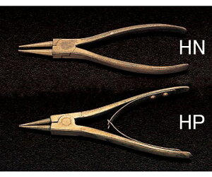 エスコ 85-165mm穴用 スナップリングプライヤ(ノンスパーキング) EA642HN-4 1個