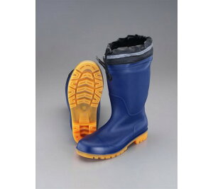 エスコ 安全長靴(踏抜き防止/耐油底) 27.0cm EA998RV-27 1足