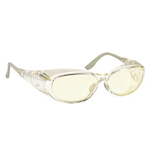 名古屋眼鏡 メオガードネオ(術後保護メガネ)L クリア(レンズカラー:ブラウン(濃度:15%)) 8758-01 1個