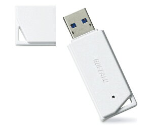 BUFFALO USB3.1�iGen1�j/USB3.0�Ή� USB�������[ �o�����[���f�� 16GB �z���C�g RUF3-K16GB-WH 1��