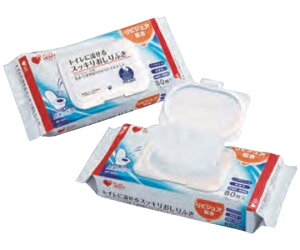 オオサキメディカル トイレに流せるスッキリおしりふき 80枚入 1個(80枚入)