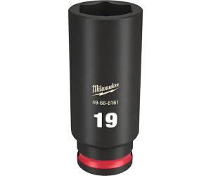 �~���E�H�[�L�[�c�[���E�W���p�� SHOCKWAVE IMPACT DUTY �f�B�[�v�C���p�N�g�\�P�b�g 3/8�C���`�i9.5mm�j�p 19mm 49-66-6161 1��