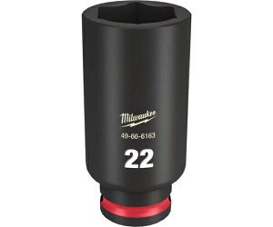 �~���E�H�[�L�[�c�[���E�W���p�� SHOCKWAVE IMPACT DUTY �f�B�[�v�C���p�N�g�\�P�b�g 3/8�C���`�i9.5mm�j�p 22mm 49-66-6163 1��