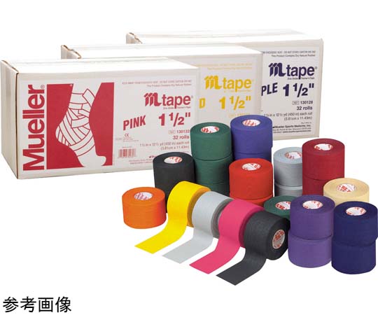 MUELLER Mテープ チームカラー38mm パープル 1箱（32巻入） 130826 1箱