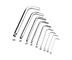 ツノダ ボールポイント 六角棒レンチ 標準タイプ 5mm BS-50 1個