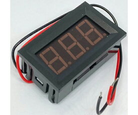 【10月限定店内全品ポイント5倍】アズワン 7セグLED 電圧計モジュール 赤 BDEN-RD-N 1個