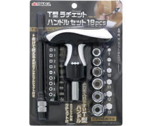 ���V T�^���`�F�b�g�n���h���Z�b�g 18pcs TRS-200A 1�Z�b�g