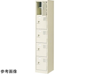 三島精器 扉付 シューズボックス 鍵付 1列5段(5人用) BST1-5HKN 1台