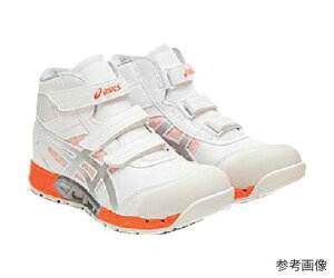 アシックス ウィンジョブCP308 AC ホワイト×ピュアシルバー 24.0cm 1271A055.100-24.0 1足