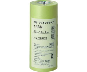 �X���[�G�� �}�X�L���O�e�[�v 143N 20mmX18m 6������ 143N 20 1�p�b�N(6����)