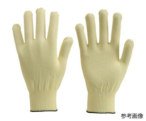 トラスコ中山 アラミド手袋 15ゲージ 薄手タイプ LLサイズ(10枚入) DPM900-LL-K 1袋(10双入)