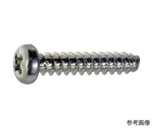 トラスコ中山 ナベ頭タッピングねじ 三価白 2種B0 M3×5 1800本入り ヘキサゴンパック S033-0305 1缶(1800本入)