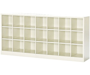 三島精器 オープンシューズボックス 7列3段(21人用) BS-21NW7LN 1台