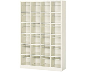 三島精器 オープンシューズボックス 4列6段(24人用) BS-24H4N 1台