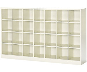 三島精器 オープンシューズボックス 7列4段(28人用) BS-28NW7LN 1台