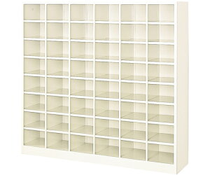 三島精器 オープンシューズボックス 6列8段(48人用) BS-48NW6SN 1台