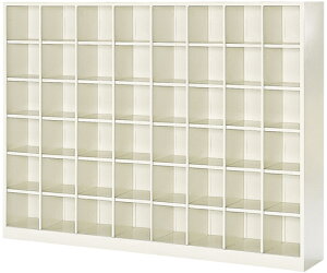 三島精器 オープンシューズボックス 8列6段(48人用) BS-48NW8LN 1台