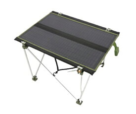 アズワン ソーラーパネルテーブル ブラック＆カーキ HDL-OSPT1-LCK 1台
