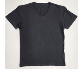 ブルーメイト 紳士用 Tシャツ 半袖 V首 ブラック Mサイズ N1302P NE5 M 1個