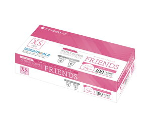 �A�}�m �j�g�����O���[�u�t�����Y XS 100�� AMCF591 1��(100����)