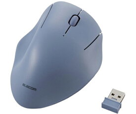 エレコム マウス SHELLPHA 無線2.4GHz 3ボタン 抗菌仕様 静音設計 ネイビー M-SH10DBSKNV 1個