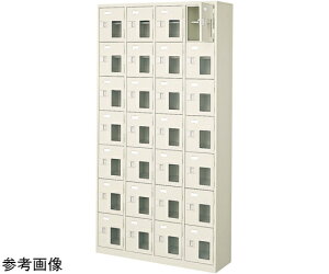 三島精器 扉付 シューズボックス 鍵無 4列7段(28人用) BST4-7HMXN 1台