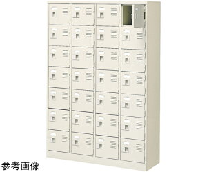 三島精器 扉付 シューズボックス 鍵無 4列7段(28人用) BST4-7WN 1台
