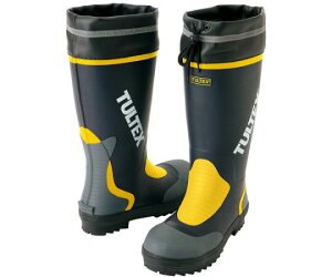 アイトス 安全ゴム長靴 ネイビーXイエロー 27 AZ4702-008-27.0 1足