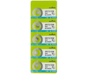 ���c���쏊 ������_����d�r 7.9×2.1mm 1�V�[�g�i5���j SR721SW 1��(5��)