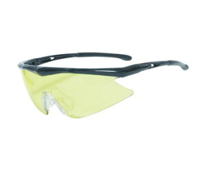 トラスコ中山 一眼型安全メガネ フレームブラック レンズイエロー TSG-1856Y 1個