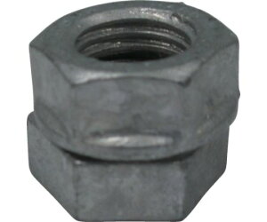 ハードロック工業 六角ナット"ナット"(溶融亜鉛メッキ) 50個入 HLN-R-10C-01-HD 1パック(50個入)