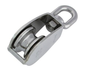 水本機械製作所 滑車 ステンレス 豆ブロック 基本使用荷重0.24t B-1122 1個